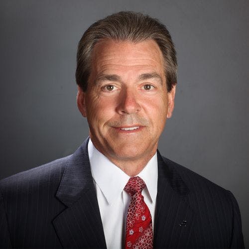 Nick Saban Headshot