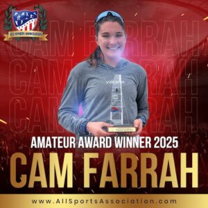 Amateur Award Winner Cam Farrah